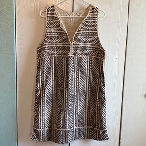 Madewell Aztec sheath dress